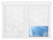 Рулонные кассетные шторы УНИ - Бетти-101