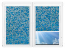 Рулонные кассетные шторы УНИ - Бомбей-5