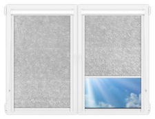 Рулонные кассетные шторы УНИ - Карисма-сильвер