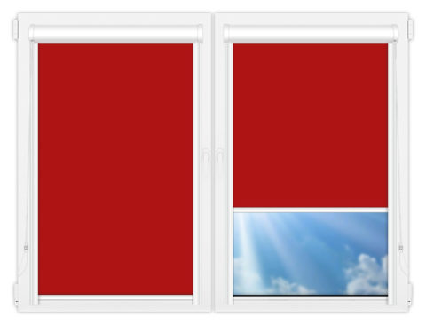 Рулонные кассетные шторы УНИ - Мюнхен-блэкаут-52 на пластиковые окна