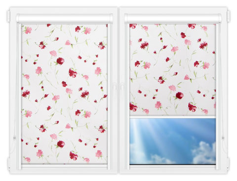 Рулонные кассетные шторы УНИ - Нельке-3