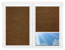 Рулонные кассетные шторы УНИ - Шикатан-5