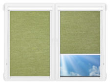 Рулонные кассетные шторы УНИ - Валенсия-зеленый