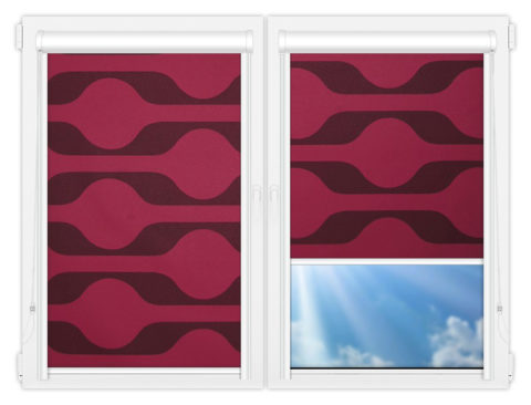 Рулонные кассетные шторы УНИ - Вискан-401