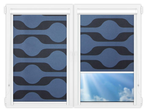 Рулонные кассетные шторы УНИ - Вискан-581