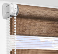 Рулонные шторы День-Ночь - Равенна кофе 38