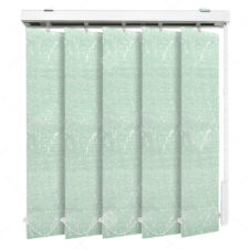 Вертикальные тканевые жалюзи Аврора зеленый 1135