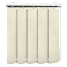 Вертикальные тканевые жалюзи Флора кремовый 4005