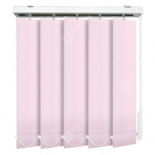 Вертикальные тканевые жалюзи Лайн розовый