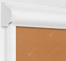 Рулонные кассетные шторы УНИ - Карина блэкаут кофе