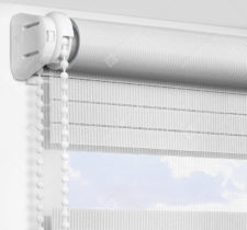 Рулонные шторы День-Ночь - Лигурия светло-серый 2212