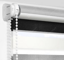 Рулонные шторы День-Ночь - Салерно серый 2002