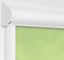 Рулонные кассетные шторы УНИ - Куба лайм