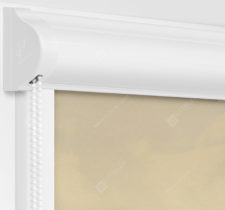 Рулонные кассетные шторы УНИ - Куба песочный