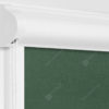 Рулонные кассетные шторы УНИ - Карина блэкаут темно-зеленый