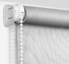 Рулонные шторы Мини - Сильвер скрин белый