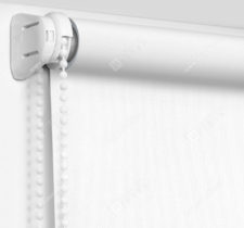 Рулонные шторы Мини - Респект фр белый блэкаут