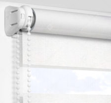 Рулонные шторы День-Ночь - Сицилия белый 15