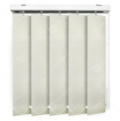 Вертикальные тканевые жалюзи Адель бежевый