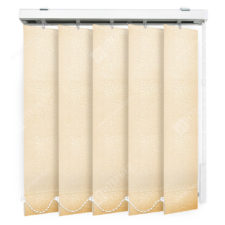 Вертикальные тканевые жалюзи Астрид персиковый