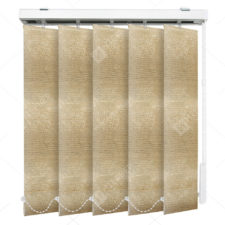 Вертикальные тканевые жалюзи Бруклин коричневый