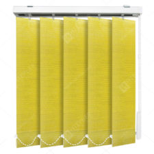 Вертикальные тканевые жалюзи Бруклин желтый