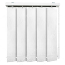 Вертикальные тканевые жалюзи Флора белый