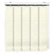 Вертикальные тканевые жалюзи Клио бежевый