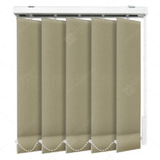 Вертикальные тканевые жалюзи Мадагаскар темно-бежевый