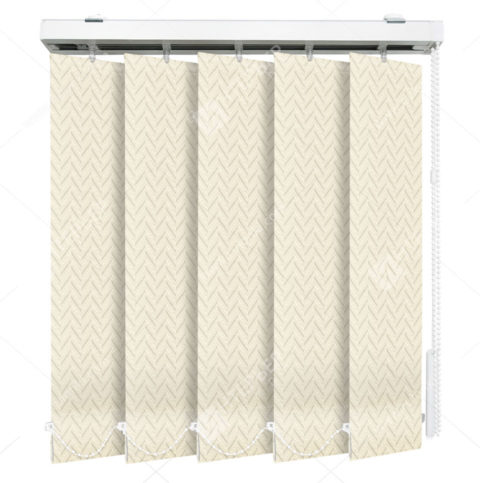 Вертикальные тканевые жалюзи Моран бежевый