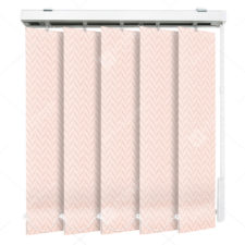 Вертикальные тканевые жалюзи Моран розовый