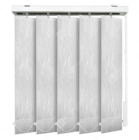 Вертикальные тканевые жалюзи Ниагара серый