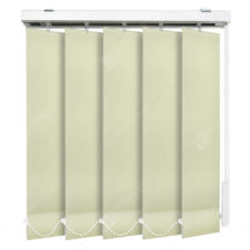 Вертикальные тканевые жалюзи Олимпик блэкаут бежевый