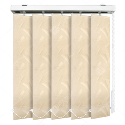 Вертикальные тканевые жалюзи Палома персиковый