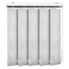 Вертикальные тканевые жалюзи Палома серебро