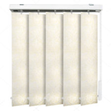 Вертикальные тканевые жалюзи Рита светло-бежевый