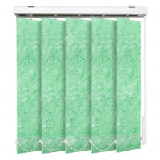 Вертикальные тканевые жалюзи Шёлк салатовый