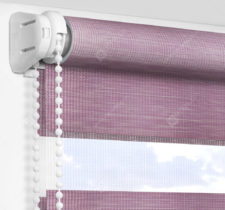 Рулонные шторы День-Ночь - Бергамо лиловый