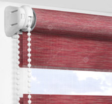 Рулонные шторы День-Ночь - Бергамо винный