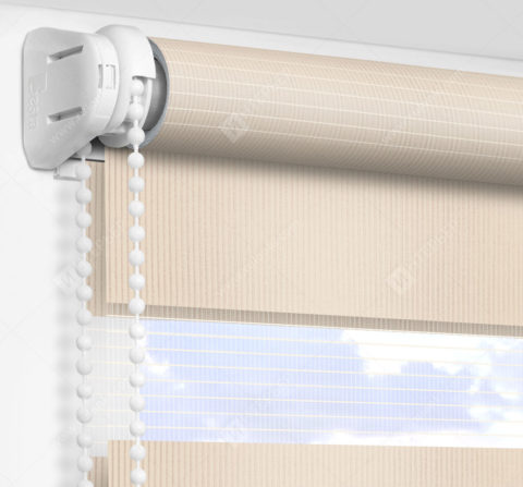 Рулонные шторы День-Ночь - Делия бежевый