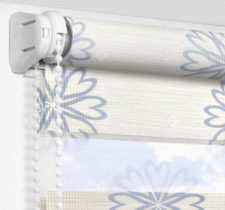 Рулонные шторы День-Ночь - Камино синий