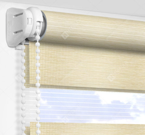 Рулонные шторы День-Ночь - Равелло бежевый