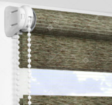 Рулонные шторы День-Ночь - Равелло зеленый