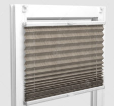 Шторы Плиссе - Авиано бежевый на пластиковые окна