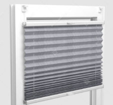 Шторы Плиссе - Сето блэкаут металлик на пластиковые окна