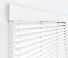 Жалюзи Изотра 25 мм на пластиковые окна - цвет 100 перфорированный