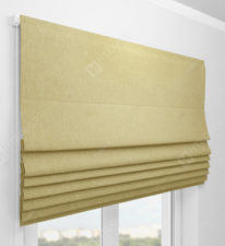 Римские шторы Шале горчичный