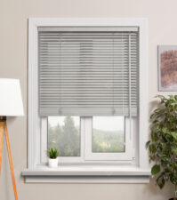 Деревянные жалюзи 25 мм, цвет 35 Серебро