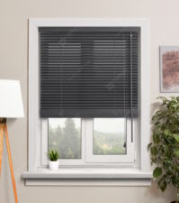 Деревянные жалюзи 25 мм, цвет 38 Графитовый