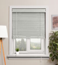 Деревянные жалюзи 50 мм, цвет 57 Платиновый